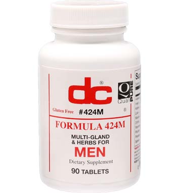 FORMULA 424M MULTI GLAND AND HERBS FOR MEN