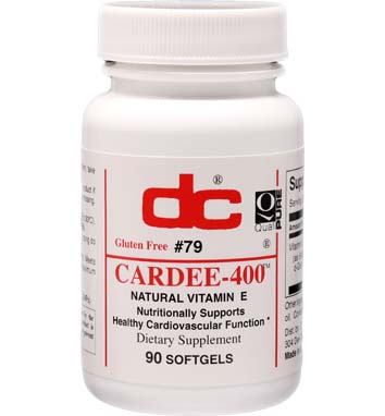 CARDEE-400 Natural E 400 IU d-alpha tocopherol