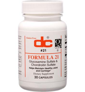 FORMULA 21 Glucosamine 500 mg Chondroitin 400 mg