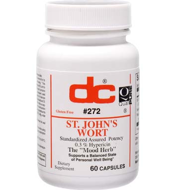 ST. JOHN'S WORT 300 MG Standardized Assured Potency 0.3% Hypericin