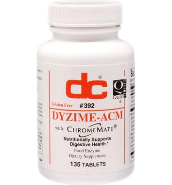 DYZIME -ACM Pancreatin, Papain, Pepsin, Betaine HCl, Glutamic Acid and L-Aspartic Acid