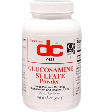GLUCOSAMINE SULFATE Powder 1,550 mg Per 1/2 Teaspoon