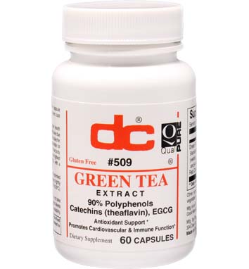 GREEN TEA EXTRACT 170 MG 90% POLYPHENOLS with Red Clover