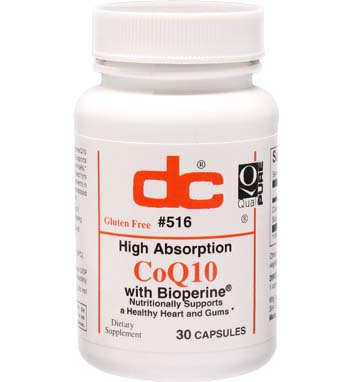 Coenzyme Q10 200 mg High Absorption Co Q10 with Bioperine