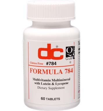 FORMULA 784 Multivitamin Multimineral with Lutein & Lycopene
